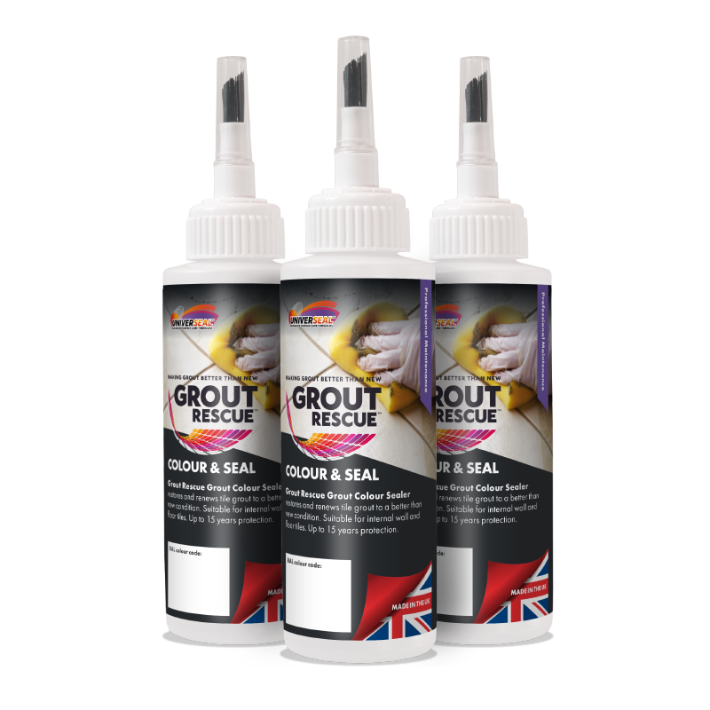 Grout Rescue Colour & Seal - 100ml brush head format colour sealer