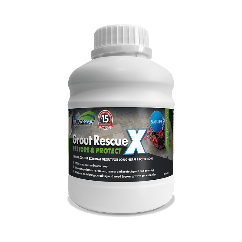Grout Rescue X - 450ml Outdoor Grout & Pointing Colour Sealer