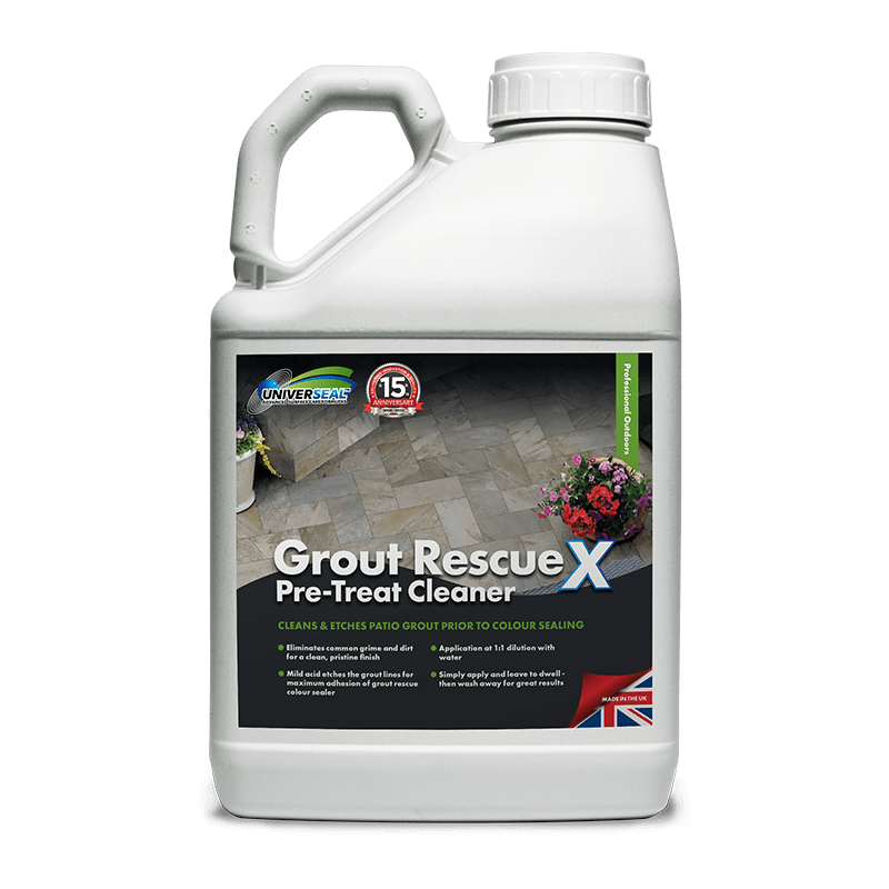Grout Rescue X - 5 litre Outdoor Pre-treat Cleaner