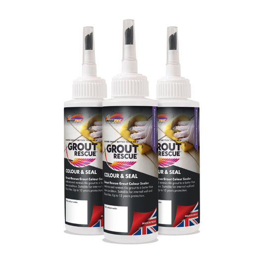 Grout Rescue Colour & Seal - 100ml brush head format colour sealer