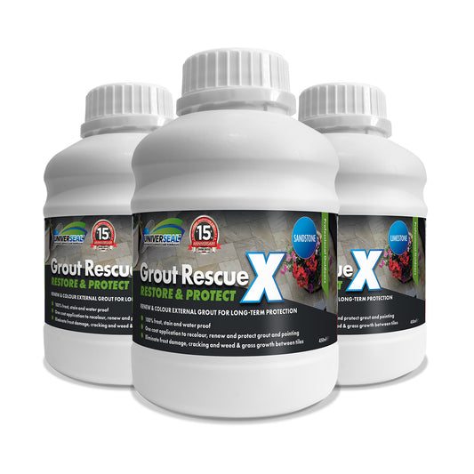 Grout Rescue X - 450ml Outdoor Grout & Pointing Colour Sealer