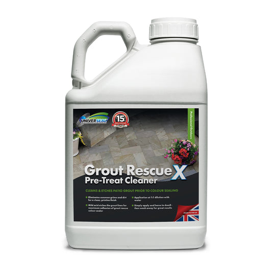 Grout Rescue X - 5 litre Outdoor Pre-treat Cleaner